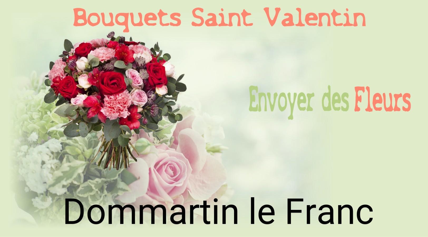 Roses de Saint-Valentin livrées à Dommartin-le-Franc